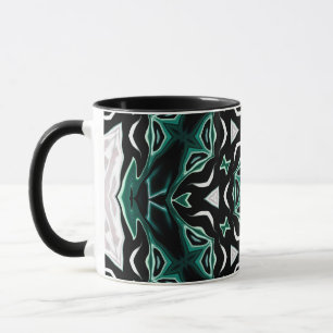 Mug Kaleidoscope motif ethnique africain marocain fonc