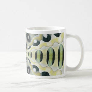 Mug Kaleidoscope Symétrique aux Tons de Terre