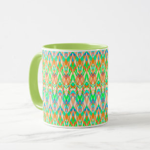 Mug Kaliedoscope marocain géométrique de style ornemen