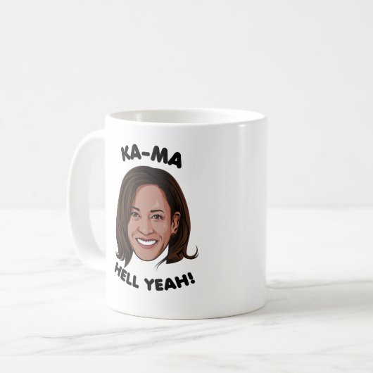 MUG KAMA-HELL YEAH KAMALA HARRIS 2020 (Devant gauche)