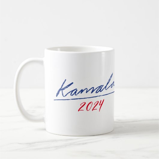 Mug Kamala 2024 Cursive (Gauche)
