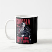 Mug Kamala Biting The Future Vampire Kamala Harris Hal (Gauche)