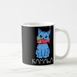 Mug Kamala Cat Mange Du Poisson Drôle Harris Trump 202