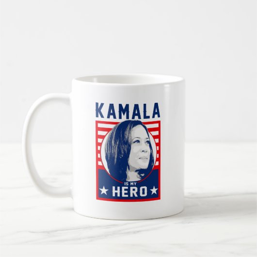 Mug Kamala est mon héros (Gauche)