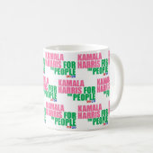 Mug Kamala Harris 2020 AKA pour la tuile de personnes (Devant droit)