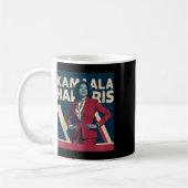 Mug Kamala Harris 2024 - Conception À La Tête Avec For (Gauche)