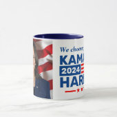 Mug Kamala Harris 2024 Cool d'élection photo collectiv (Centre)