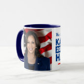 Mug Kamala Harris 2024 Cool d'élection photo collectiv (Devant gauche)