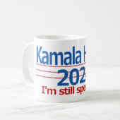 Mug Kamala Harris 2024 Je parle toujours ! (Devant gauche)