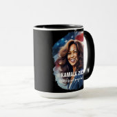 Mug Kamala Harris 2024 Ne pas revenir Art Graphique Co (Devant droit)