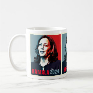 Mug Kamala Harris 2024 Pop Art Triptych