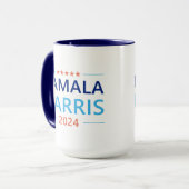Mug Kamala Harris 2024 pour le président (Devant gauche)