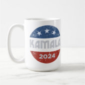 Mug Kamala Harris 2024 Pour Président (Gauche)