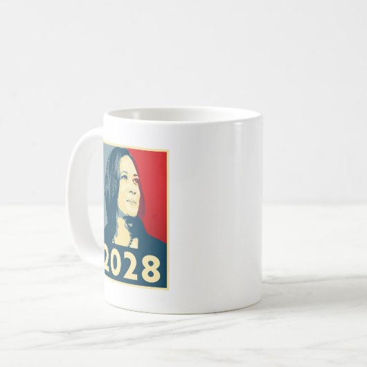 Mug Kamala Harris 2028 Hope (Devant gauche)