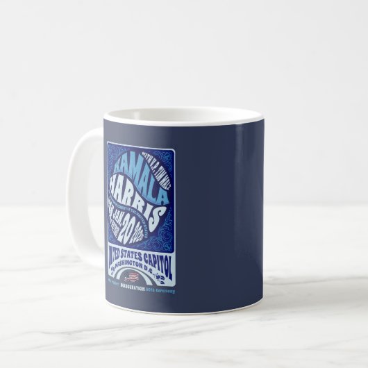 Mug Kamala Harris 20 janvier Inauguration 2025 (Devant gauche)