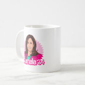 Mug Kamala Harris 24 en rose (Devant gauche)