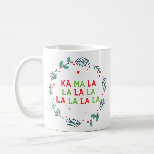 Mug Kamala Harris Christmas Vice-Président des États-U (Gauche)