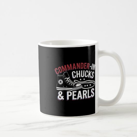 Mug Kamala Harris Commandant en Chaussures mignonnes M (Droite)