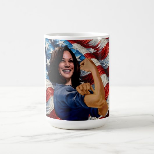 Mug Kamala Harris comme Rosie (Centre)