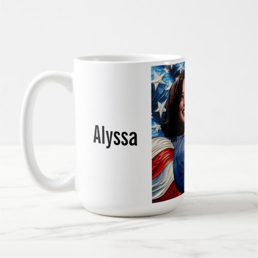 Mug Kamala Harris comme Rosie (Gauche)