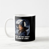 Mug Kamala Harris Drôle Débat Élection 2024 Won Witch (Gauche)