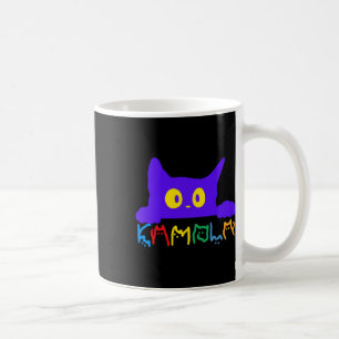 Mug Kamala Harris Funny Chat Lettres Typographie Alpha
