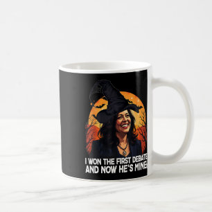 Mug Kamala Harris Halloween a gagné le premier débat,