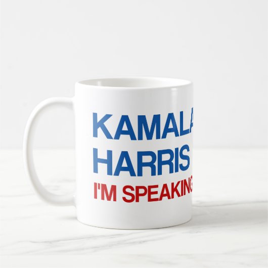 Mug Kamala Harris Je parle ! (Gauche)