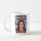 Mug Kamala Harris Madame President Card (Gauche)