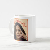 Mug Kamala Harris mange NON pour le petit-déjeuner mue (Devant gauche)