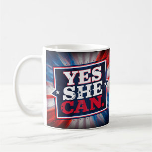 Mug Kamala Harris 'Oui Elle Peut'