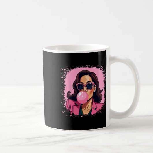Mug Kamala Harris Pink Buble Gum (Droite)