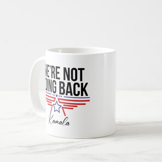 Mug Kamala Harris pour la présidente 2024 (Devant gauche)