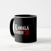 Mug Kamala Harris pour le président en 2020 - blanc - (Devant gauche)