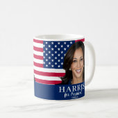 Mug Kamala Harris Pour Président 2024 (Devant droit)