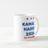 Mug Kamala Harris Pour Président 2024 (Devant droit)