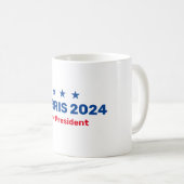 Mug Kamala Harris Pour Président 2024 (Devant droit)
