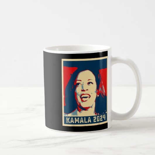 Mug Kamala Harris Pour Président 2024 Madame la Vice-P (Droite)