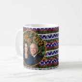 Mug Kamala Harris Tim Walz Président Vice-Photos Camo (Devant gauche)