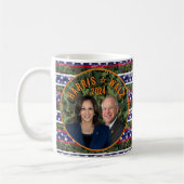 Mug Kamala Harris Tim Walz Président Vice-Photos Camo (Gauche)