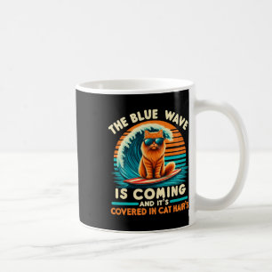 Mug Kamala La vague bleue arrive et elle est couverte