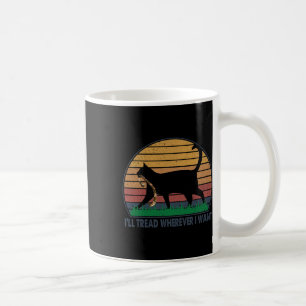 Mug Kamala Lady Cat 2024 Je vais filer partout où je v