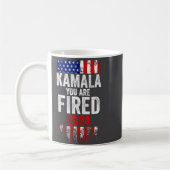 Mug Kamala You're Fired Funny Anti Kamala Harris Elect (Gauche)