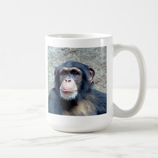 Mug Kamil Abi - Chimpanzé (Droite)