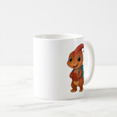 Mug Kammli va à l'école - Dino avec cartable (Devant droit)