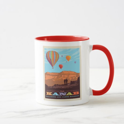 Mug Kanab, Utah | Ballons Et Roundup De Tunes (Droite)