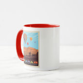 Mug Kanab, Utah | Ballons Et Roundup De Tunes (Devant gauche)