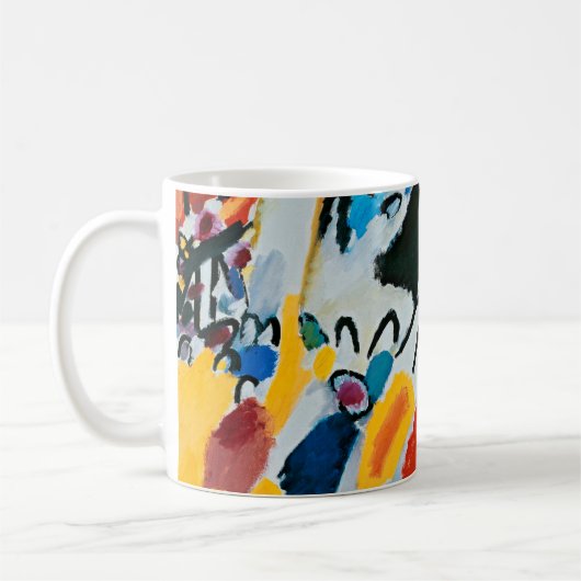 Mug Kandinski Impression III Concert Peinture Abstrait (Gauche)