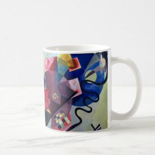 Mug Kandinsky 1925/jaune/rouge/bleu/pixdezines