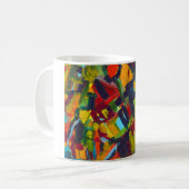 Mug Kandinsky 304 Oeuvre Abstraite colorée (Devant gauche)